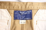 FREEWHEELERS / "WILDLIFE OBSERVER" TROUSERS (#2522004,KHAKI)