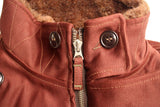 FREEWHEELERS / WINTER AVIATORS' VEST (#2331009,RED BROWN)