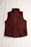 FREEWHEELERS / WINTER AVIATORS' VEST (#2331009,RED BROWN)