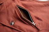 FREEWHEELERS / WINTER AVIATORS' VEST (#2331009,RED BROWN)
