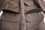 FREEWHEELERS / "WOODLAND" HUNTING JACKET (#2531016,YARN-DYED GRAINED BROWN)