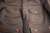 FREEWHEELERS / "WOODLAND" HUNTING JACKET (#2531016,YARN-DYED GRAINED BROWN)