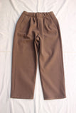 resoglia / Woolish Melton Wide Easy Pants (Mocha)