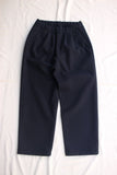 resoglia / Woolish Melton Wide Easy Pants (Navy)