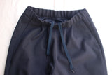 resoglia / Woolish Melton Wide Easy Pants (Navy)