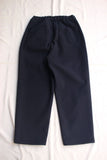 resoglia / Woolish Melton Wide Easy Pants (Navy)