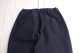 resoglia / Woolish Melton Wide Easy Pants (Navy)