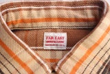 FAR EAST MANUFACTURING / WORK SHIRT, Heavy Flannel Plaid (#01-000,YELLOW)