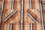 FAR EAST MANUFACTURING / WORK SHIRT, Heavy Flannel Plaid (#01-000,YELLOW)