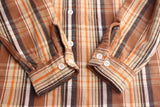 FAR EAST MANUFACTURING / WORK SHIRT, Heavy Flannel Plaid (#01-000,YELLOW)