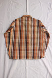 FAR EAST MANUFACTURING / WORK SHIRT, Heavy Flannel Plaid (#01-000,YELLOW)