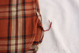 FAR EAST MANUFACTURING / WORK SHIRT, Heavy Flannel Plaid (#01-000,BROWN)
