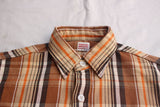 FAR EAST MANUFACTURING / WORK SHIRT, Heavy Flannel Plaid (#01-000,YELLOW)