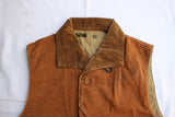 FREEWHEELERS / "Yellowstone" SLEEVELESS COAT (#2321015,YARN-DYED BUFFALO BROWN)