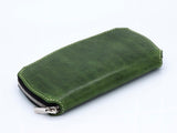 MANIFOLD / ROUND FASTENER WALLET (MW-11 DO,GREEN)