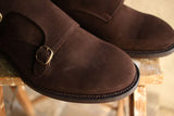 Makers / "ALBERT" (TGM-07,DARK BROWN SUEDE)