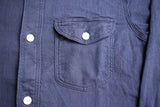 WORKERS / Lt Work Shirt (Indigo Dobby)