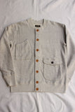 COLIMBO / GENERAL AVIATION CARDIGAN (ZT-0421,OATMEAL)