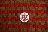 BO'S GLAD RAGS / ONTARIO FERRYMAN CREW SWEATER (K18-03,KHAKI/RED DIRT)
