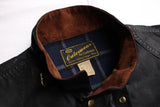 Cushman / BRITISH MOTOR CYCLE JACKET, USED FINISH (21330,BLACK)