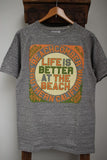 BARNSTORMERS / "Life is better at the beach" (C16-01,HEATHER GRAY)