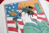 FREEWHEELERS / "自由婦女人相" (#2125022,OFF-WHITE × CHILI × FADE NAVY)