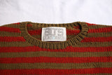 BO'S GLAD RAGS / ONTARIO FERRYMAN CREW SWEATER (K18-03,KHAKI/RED DIRT)