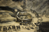 BO'S GLAD RAGS / "IRON AGE TYPE CUTOUT" WRENCH BANGLE (A19-05SV,STERLING SILVER)