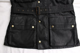 Cushman / BRITISH MOTOR CYCLE JACKET, USED FINISH (21330,BLACK)