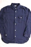 WORKERS / Lt Work Shirt (Indigo Dobby)