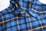 FREEWHEELERS / "BAKEHEAD SHIRT" (#1533000,BLUE × NAVY × YELLOW)