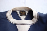 FREEWHEELERS / "BEAT 'EM" ATHLETIC SWEAT SHIRT (#2234004,OLD NAVY × DRY CREAM)