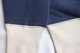 FREEWHEELERS / "BEAT 'EM" ATHLETIC SWEAT SHIRT (#2234004,OLD NAVY × DRY CREAM)