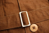 COLIMBO / BROAD-LAND BELTED GAME JACKET (ZX-0134,CAMEL)