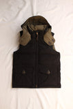 COLIMBO / CLIMBER'S DOWN VEST (ZR-0118,BLACK)