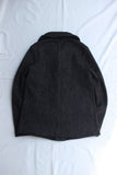 FREEWHEELERS / "EBBETS FIELD" COAT (#2031015,GRAINED BLACK STRIPE × BLACK)
