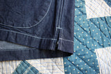 Cushman / 10oz DENIM FISHERMAN SMOCK (21015,BLUE)