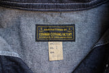 Cushman / 10oz DENIM FISHERMAN SMOCK (21015,BLUE)