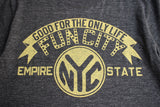 BO'S GLAD RAGS / "FUN CITY" Promotion Tee (FCC20-03,HEATHER BLACK)