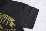 BO'S GLAD RAGS / "FUN CITY" Promotion Tee (FCC20-03,HEATHER BLACK)