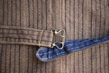 FREEWHEELERS / "GANDY DANCER" VEST (#2021007,GRAINED BROWN STRIPE)