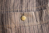 FREEWHEELERS / "GANDY DANCER" VEST (#2021007,GRAINED BROWN STRIPE)
