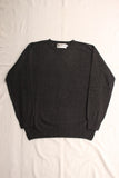 HARLEY OF SCOTLAND / CREW NECK SWEATER (ANTRACITE)