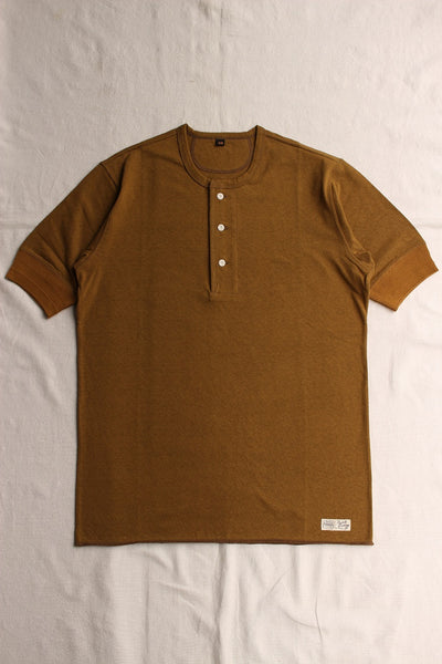 FREEWHEELERS / HENLEY NECKED TYPE SHORT SLEEVE SHIRT (#1725005