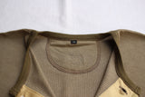 FREEWHEELERS / "HENLEY NECK LONG SLEEVE SHIRT" VINTAGE STYLE HYBRID UNDERWEAR (#2136001,ALPHA GREEN × OLVE DRAB)