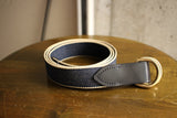 HERALDIC BELTS / RING BELT (BLACK) / 旧価格