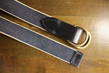 HERALDIC BELTS / RING BELT (BLACK) / 旧価格