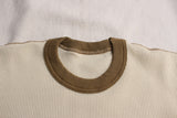 BO'S GLAD RAGS / "Health Shield Bare Lives Matter" MID 1950s STANDARD TWO-TONE PRINTED THERMAL UNDERSHIRT (C20-01,GRAY BEIGE)