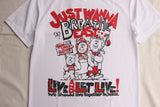 BO'S GLAD RAGS / “Just Wanna Breathe Easy,Bare Lives Matter” (C20-03,WHITE)