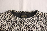 COLIMBO / LANGUEDOC JACQUARD BOAT NECK SHIRT (ZV-0434,SNOW WHITE)